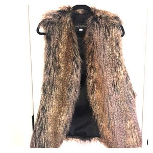 Fabulous Furs faux fur vest